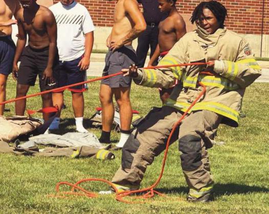 Springfield High School football takes on the HERO training challenge