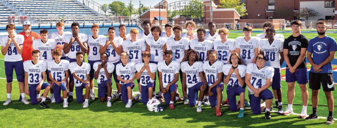 Springfield Middle School fall sports teams