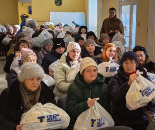 Toledo Helps Ukraine’s mission continues for third year: delivering hope and resources
