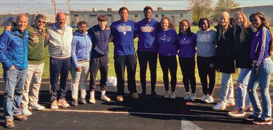 Springfield Local Schools honors senior track athletes