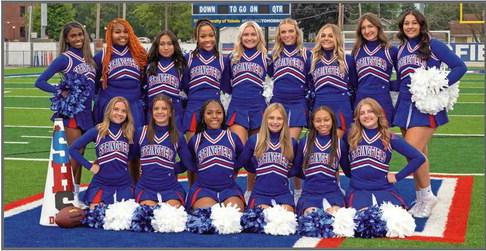 Introducing the Springfield High School varsity cheerleaders
