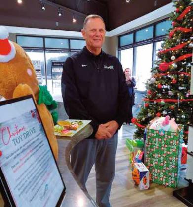 Countertop Shop hosting toy drive for area children