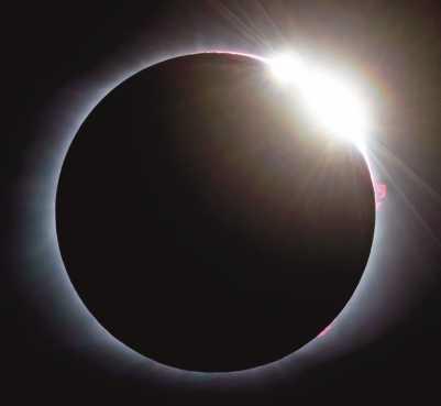 Solar eclipse, simple yet so rare