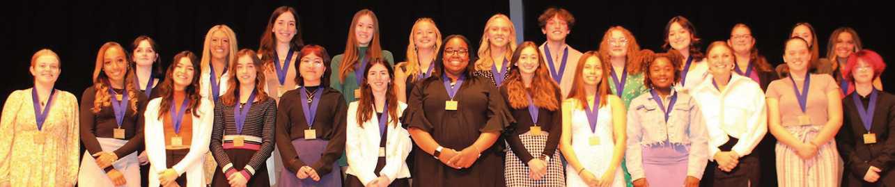 During the program, the Class of 2023 members were presented with their NHS medallions to proudly wear at the May 20 commencement.