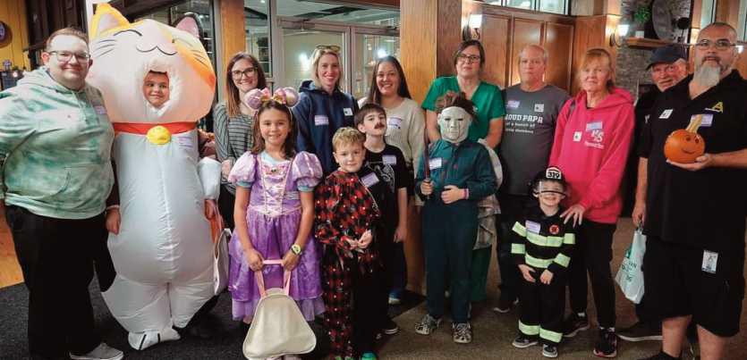 Genesis Village celebrates the spooky season with trick or treat