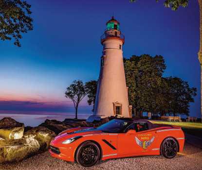 The Ohio Highway Patrol’s submission to this year’s contest, taken at Marblehead Lighthouse state park near Danbury.