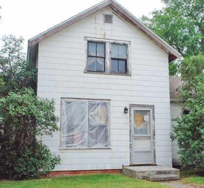 Property owner Duane Dodson has plans to renovate and expand this home at 7103 Railroad Street.