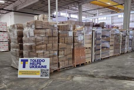 Toledo Helps Ukraine sends aid