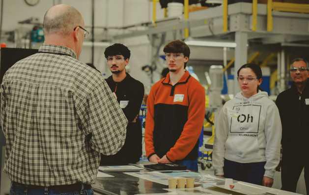 SHS students explore advanced materials science at TekniPlex's Global Innovation Center