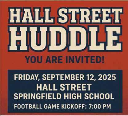 Hall Street Huddle set for September 12